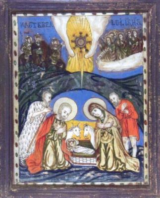 icoană - Poienaru, Partenie; Nașterea Domnului