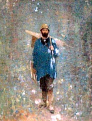 pictură - Grigorescu, Nicolae; Andreescu la Barbizon