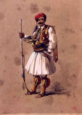 pictură - Preziosi, Amedeo; Albanez