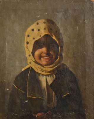 pictură de șevalet - Ulpian (Orval//Goldstein), Leon; Țigancă