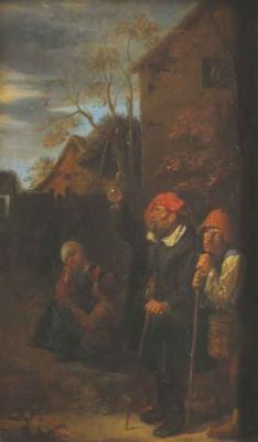 pictură - Craesbeek, Joost van; Vraciul satului