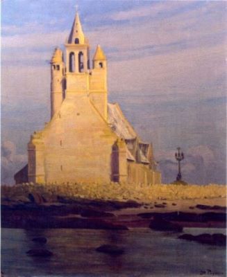 pictură - Popescu, Ștefan; Notre Dame de la Joie