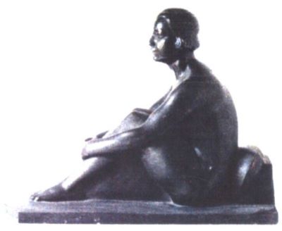 sculptură - Storck, Frederick; Femeie odihnându-se (în repaus)