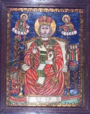 icoană - Moga, Savu; Sfântul Nicolae