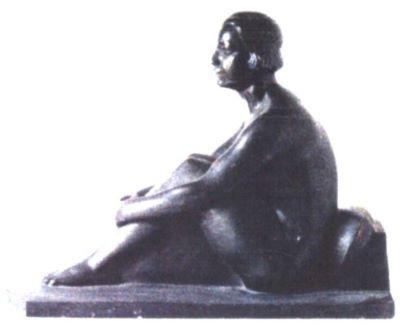 sculptură - Storck, Frederic; Femeie odihnându-se (în repaus)