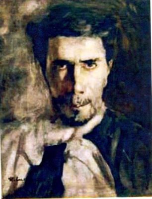 pictură - Luchian, Ștefan; Autoportret
