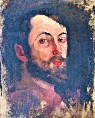 pictură de șevalet - Satmary, Alexandru C.; Autoportret