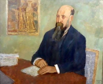 pictură de șevalet - Catul, Bogdan; Nicolae Iorga