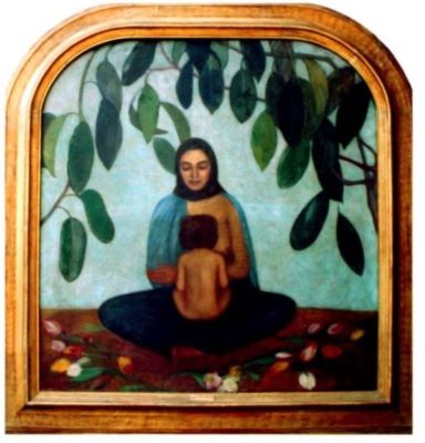 pictură - Cuțescu-Storck, Cecilia; Maternitate