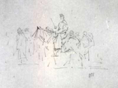 grafică - Grigorescu, Nicolae; Prizonieri