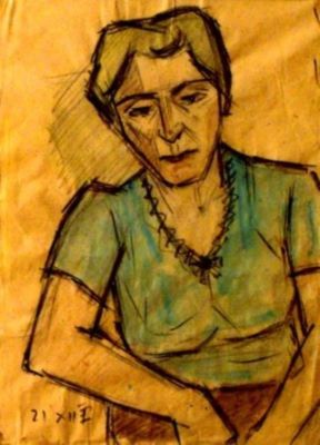 pictură - Pallady, Theodor; Portret de femeie
