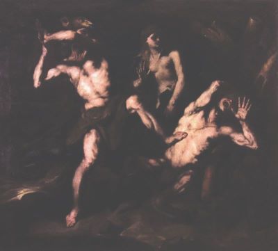 pictură - Giordano, Luca; Lupta lui Hercule cu centaurul Nessus