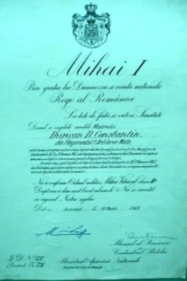 Brevet pentru Ordinul Militar 