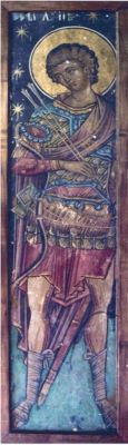 pictură; Sfântul Lup