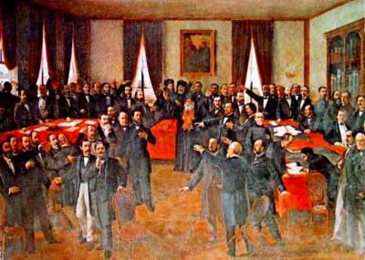 pictură - Aman, Theodor; Proclamarea Unirii