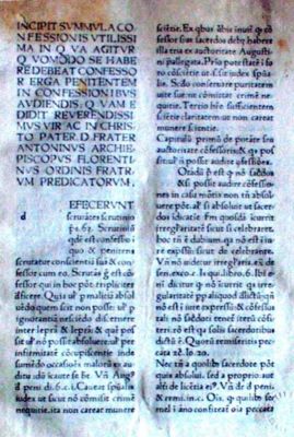 carte - Florentinus, Antoninus; Confessionale; Titulus