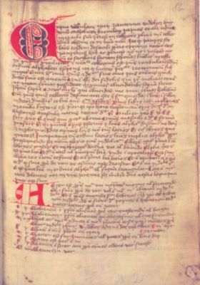manuscris - Guilelmus Brito; Lexicon biblicum