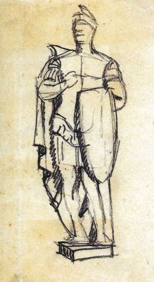 desen - Storck, Frederick; Schiță pentru „Legionarul Roman”