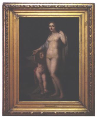 pictură de șevalet - Lampi, Giovanni Battista cel Tânăr; Venus și Amor
