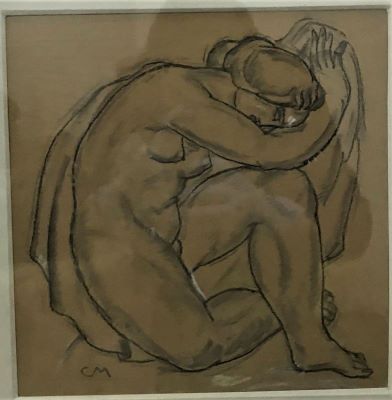 schiță - Medrea, Cornel; Nud