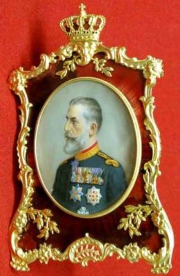 portret - Telger, Paul; Regele Carol I