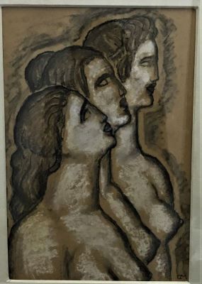 desen - Medrea, Cornel; Trei busturi
