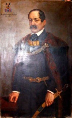 pictură - Melka, Venceslav; Portret de bărbat