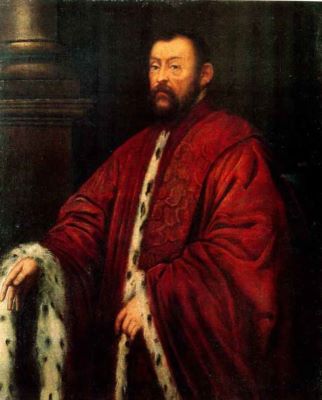 pictură - Tintoretto, Jacopo Robusti; Marcantonio Barbaro