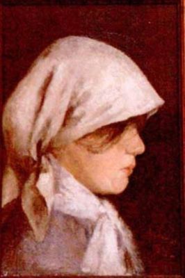 pictură - Andreescu, Ion; Profil de fată