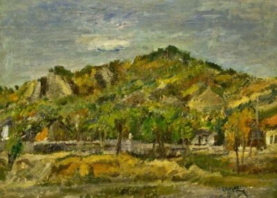 pictură - Grigorescu, Lucian; Peisaj din Argeș