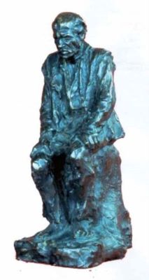 sculptură - Han, Oscar; Țăran odihnindu-se