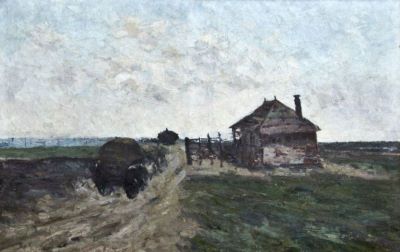 pictură - Andreescu, Ion; Drum de țară