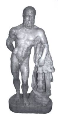 sculptură; Hercule (Hercule Farnese)