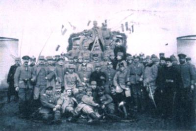 fotografie; Militari din Primul Război Mondial la Timișoara