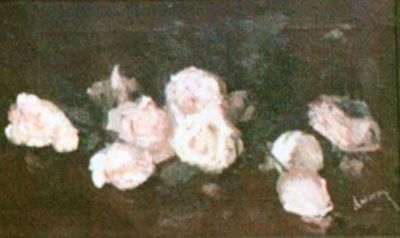 pictură - Andreescu, Ion; Trandafirii roz