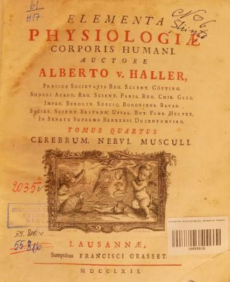 carte veche - von Haller, Albrecht - autor; Elementa Physiologiae Corporis Humani