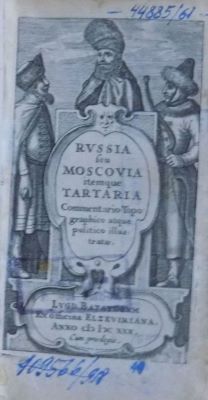 carte veche; Russia seu Moscovia itemque Tartaria commentario topographico atque politico illustratae