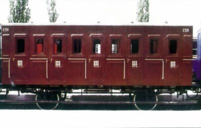 vagon de călători; Vagon tip clasa III din trenul de epocă „Călugăreni”