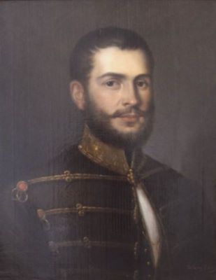 pictură; Colonelul Asztalos Sandor
