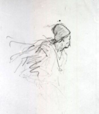 grafică - Grigorescu, Nicolae; Un turc