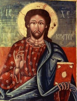 icoană; Iisus Pantocrator