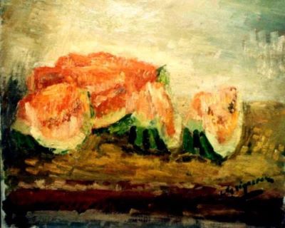 pictură - Grigorescu, Lucian; Pepeni