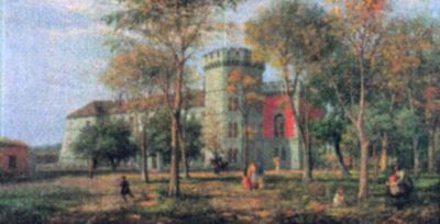 pictură - Jäger, Ștefan; Castelul Huniade