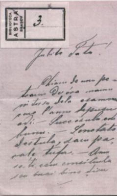 scrisoare - Mureșianu, Iacob; Iacob Mureșianu, informații cotidiene către tatăl său, Iacob Mureșianu