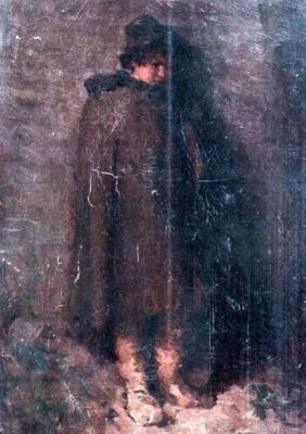 pictură - Grigorescu, Nicolae; Micul cerșetor