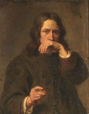 pictură - Coques, Gonzales; Mirosul