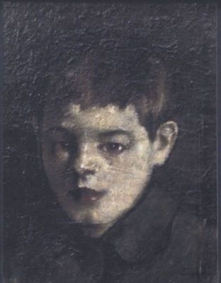 pictură - Luchian, Ștefan; Portret de copil