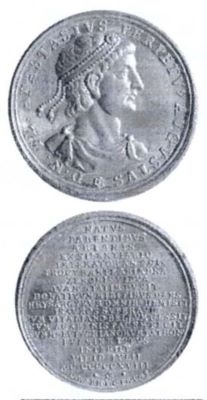 Medalie dedicată împăratului Anastasiu