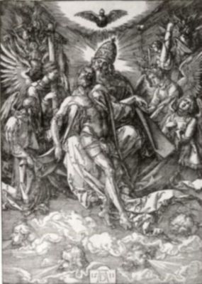 gravură - Dührer, Albrecht; Sfânta Treime