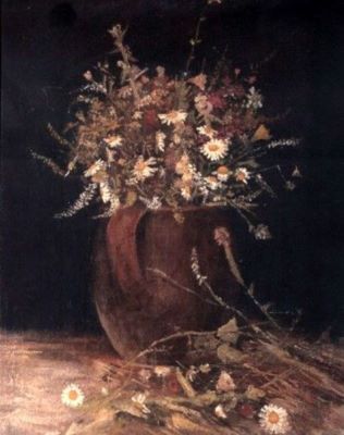 pictură - Andreescu, Ion; Ulcică cu flori de câmp